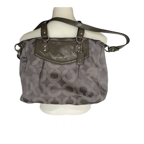 Coach Handbags - Coach Ashley Signature Dotted OP Art Convertible Bag H1280-F20065 🎉 HOST PICK